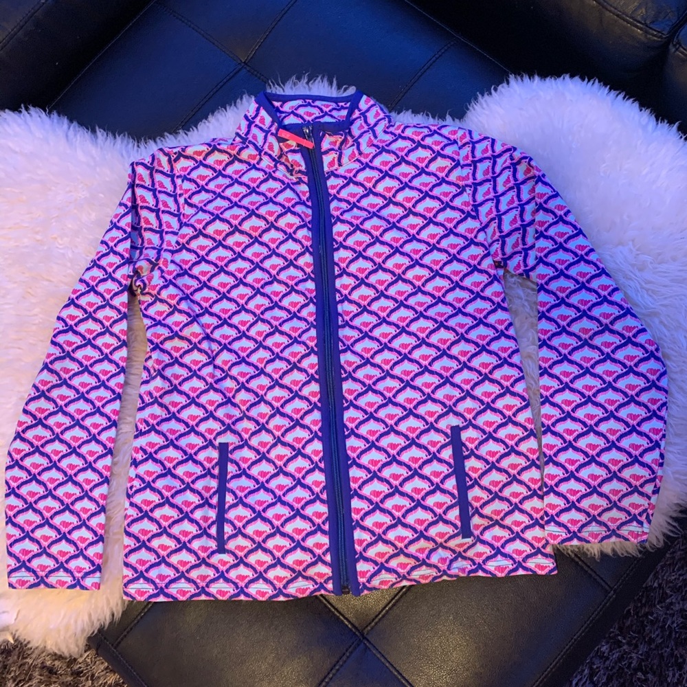 vineyard vines zip up jacket